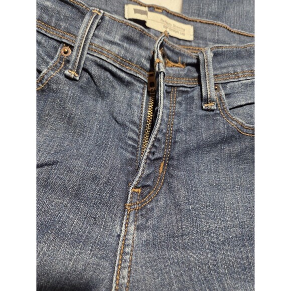 Women’s Levi’s 512 Perfectly Slimming Denim Straight Jeans Size 26x26 - Picture 4 of 8